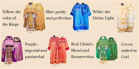 What Do The Seven Changing Colors Of Priests Robes Mean In Orthodox