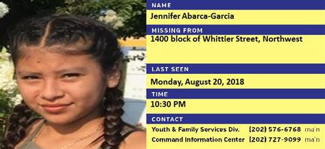 Dc Police Seek Missing Girl 15 Wtop News