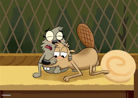 Rule 34 All Fours Anthro Beaver Bed Cabin Camp Lazlo Cartoon Network
