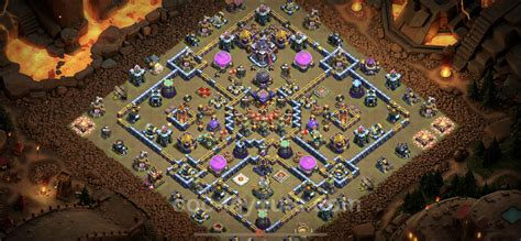 Best Anti Stars War Base Th With Link Hybrid Town Hall