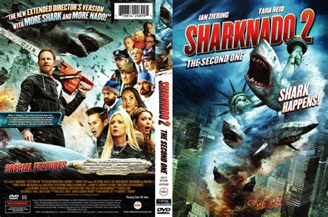 Sharknado 2 The Second One R1 Dvd Cover Dvdcovercom