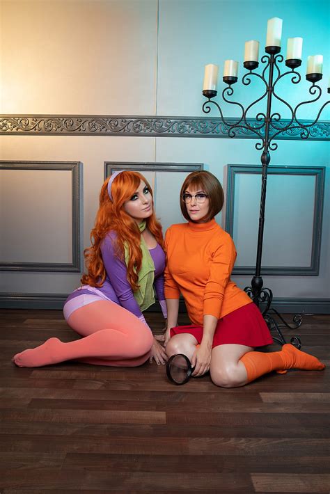 Kayla Erin Women Model Women Outdoors Cosplay Scooby Doo Velma