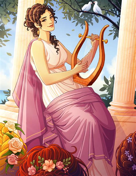 Tamiart Sappho Is A Famous Ancient Greek Poet From The Island Of Lesbos