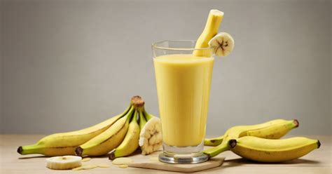 Say Goodbye To Morning Slumps With This Delicious Banana Juice Recipe
