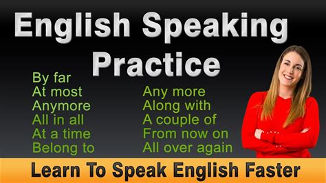 English Speaking Practice For Daily Use Learn To Speak English