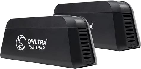 OWLTRA OW-1 Indoor Electric Rat Trap 2PCS, Instant Kill Rodent Zapper