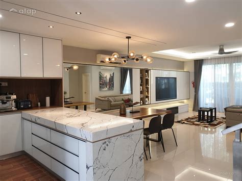 Kitchen concrete top also come with designs that boost creativity and performance both. Minimalistic Dining Room Kitchen townhouse design ideas ...
