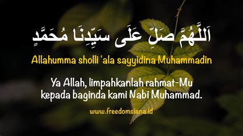 Allahumma Sholli Ala Sayyidina Muhammad