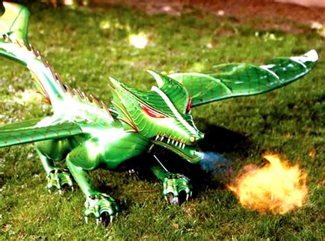 The Ultimate Boy Toy A Remote Controlled Flying Dragon That Breathes