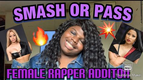 Smash Or Pass Female Rapper Edition🎤🔥 Youtube