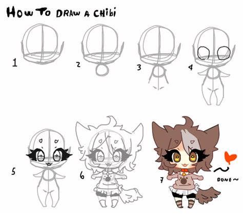 How To Draw A Mini Chibi By Ayuki Shura Nyan On Deviantart