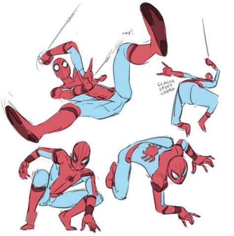 Spider Man Spiderman Drawing Spiderman Poses Spiderman Art