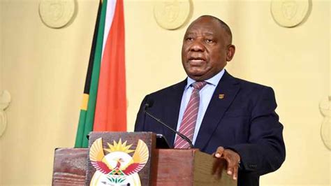 President cyril ramaphosa will address the nation at 8 this evening. BREAKING NEWS: Ramaphosa announces alcohol ban, adjusted ...