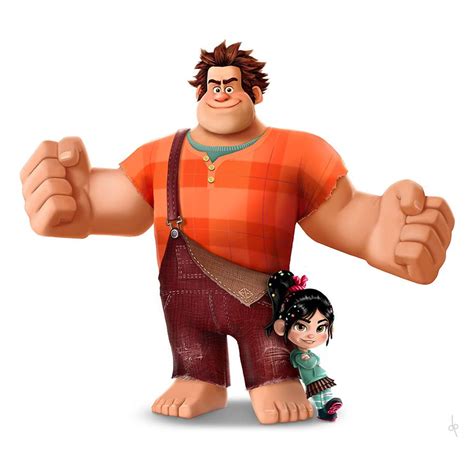 Rompe Ralph Por David Sheep Cine Dibujando Net Ralph El Demoledor