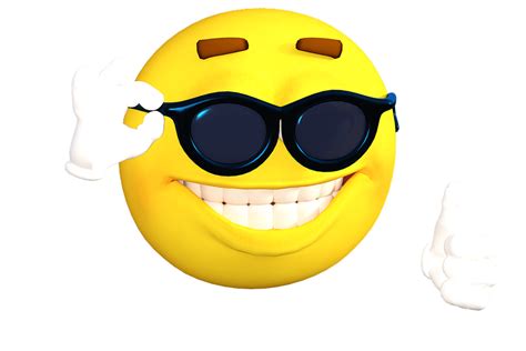 Emoji Emoticon Smiley Computer Icons Clip Art Cool Png Download 960