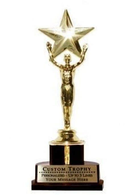 Everything Hollywood Star Movie Award Statue Trophy A Trophy Design