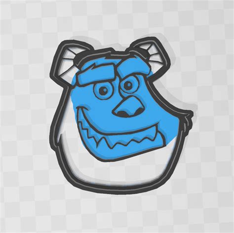 Stl File Sully Cookie Monster Inc・3d Printable Model To Download・cults