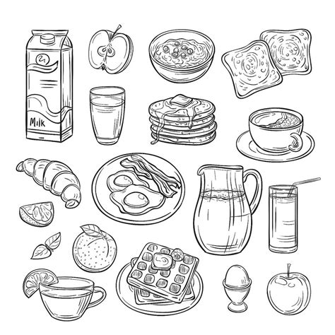 Coloring Page Food And Coloring Book 6000 Coloring Pages