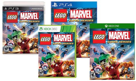 The game features gameplay similar to other lego titles, such as lego star wars: LEGO Marvel Super Heroes | Groupon Goods