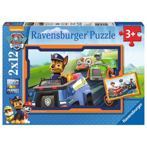 Ravensburger Puzzle Paw Patrol Im Einsatz 2x12 Teile 999