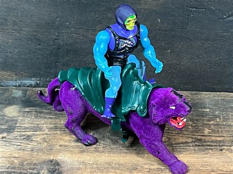 Motu Panthor With Battle Armor Skeletor Masters Of The Universe He Man