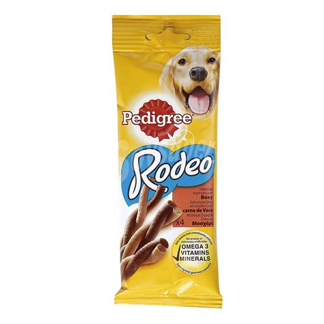 Pedigree Snack Para Perros Rodeo Con Buey Bolsa 70 Gr