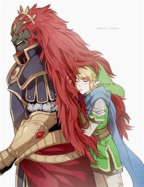 link x ganon yaoi the legend of zelda legend of zelda breath kakariko village hyrule warriors