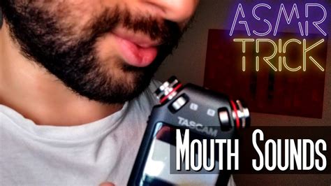 asmr sons de boca mouth sounds camera touching youtube