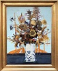 Proantic: Michel Henry Peinture 20è Bouquet De Chardons d'Espagne 195