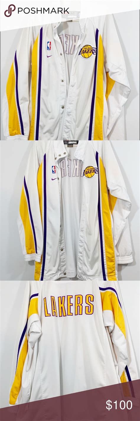 The lakers are 2020 nba champions, and you'll want to don the brand new 2020 lakers nba championship jackets in official styles from the ultimate sports store. Nike Lakers Authentic NBA game warmup jacket/pants ...