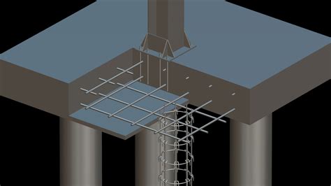Steel Structure Pile Foundation Model 3d Model By Cc Production