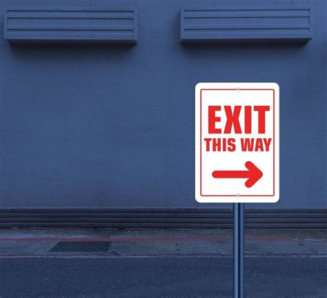 Buy Reflective Exit Street Signs Best Of Signs