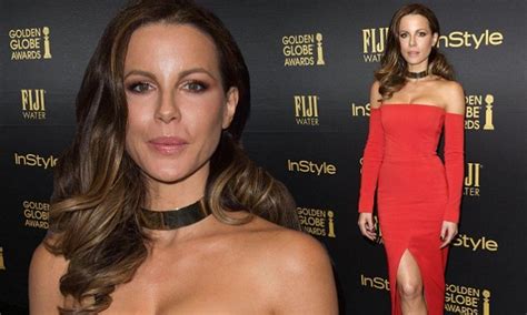 Kate Beckinsale Looks Absolutely Stunning At Golden Globes Event