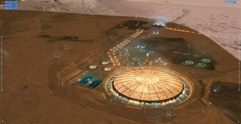 Hd Images Of Nasas Base On Mars 2117 A Vision By Blackbird