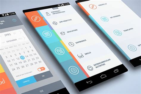 Ui/ux design ideas always play a key role in helping designers create an excellent ios or android mobile application design works in most cases. Amazing Android App UI. 10 pages | Custom-Designed Web ...