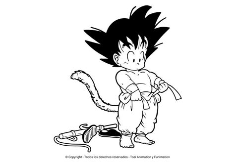 Las Mejores 116 Imagenes De Goku Pequeño Para Dibujar Jorgeleonmx