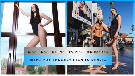 Meet Ekaterina Lisina The Model With The Longest Legs In Russia