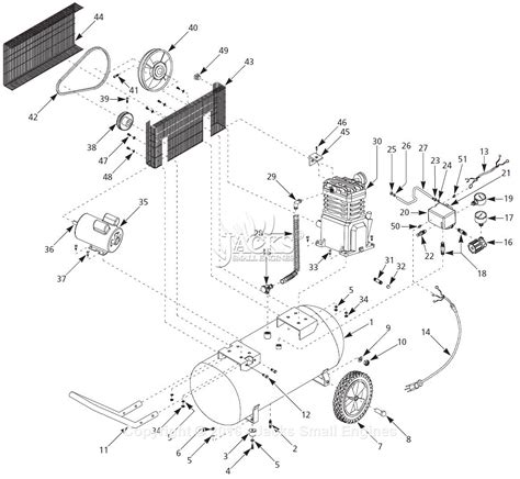 Craftsman Air Compressor Parts Diagram