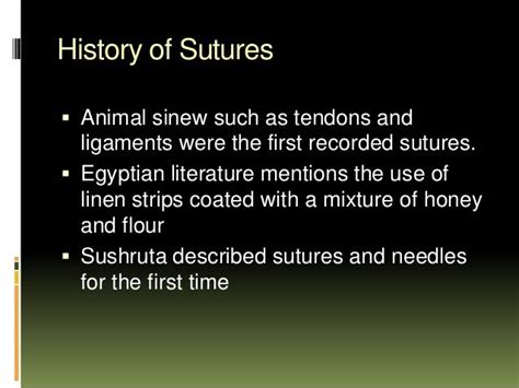 Sutures And Mesh