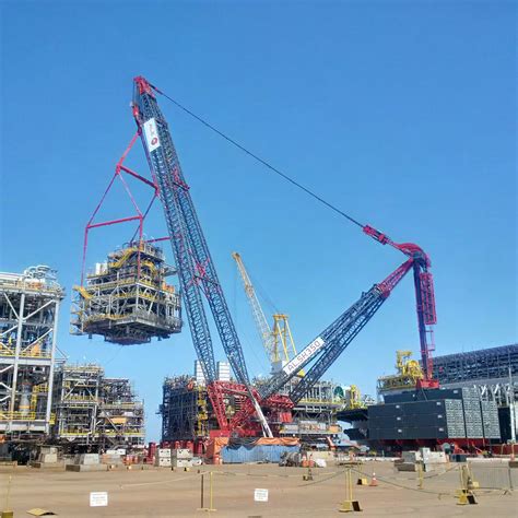 World's largest crane deployed in Brazil