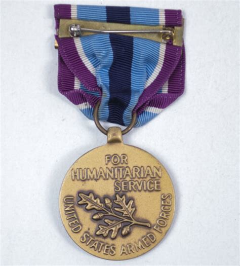 Usa United States Armed Forces Humanitarian Service Medal