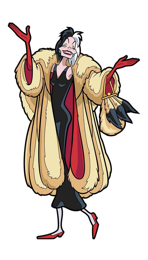 Cruella Deville Png Cruella De Vil Disney Villains Fr