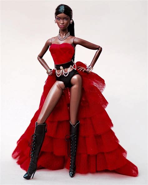 Pin By Giusy On Dolls Afro Aa Black Barbie Fashion Dolls Black Doll