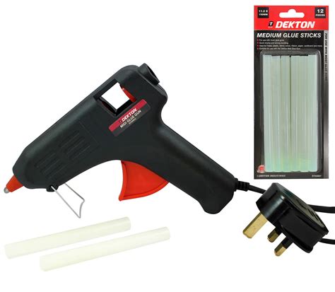 Pro 40w Hot Melt Glue Gun Adhesive Electric Hobby Craft Mini Sticks