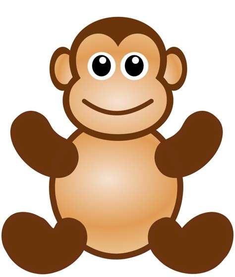 Monkey Toy Free Vector 4vector