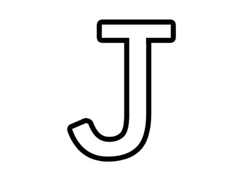 J Alphabet Clipart Best