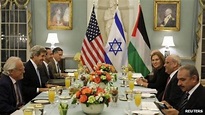 Israeli and Palestinian peace talks resume in Washington - BBC News