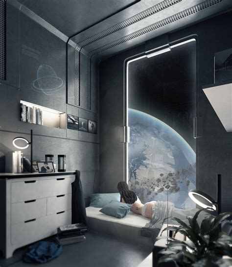 New Earth Art Of Tom Schreurs Spaceship Interior Futuristic