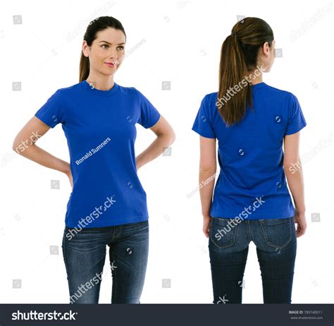 Photo Beautiful Brunette Woman Posing Blank Stock Photo Shutterstock