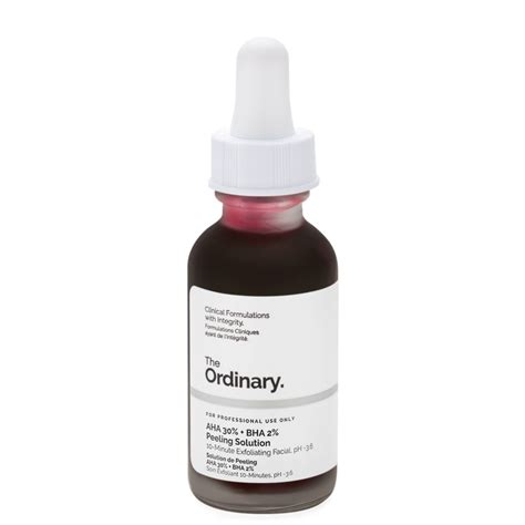 The best the ordinary products worth your money. The Ordinary. AHA 30% + BHA 2% Peeling Solution | Beautylish